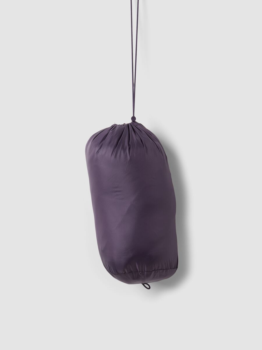 Purple Ultralight Quilted Jacket with Hood and Zip_7