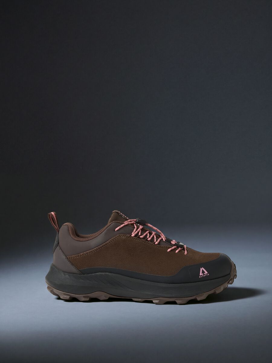 Water-Repellent Genuine Leather Outdoor Shoe ALTAVIA WITH DEBORAH COMPAGNONI_0