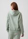 Green cotton-blend hoodie with embroidered GAP logo_2