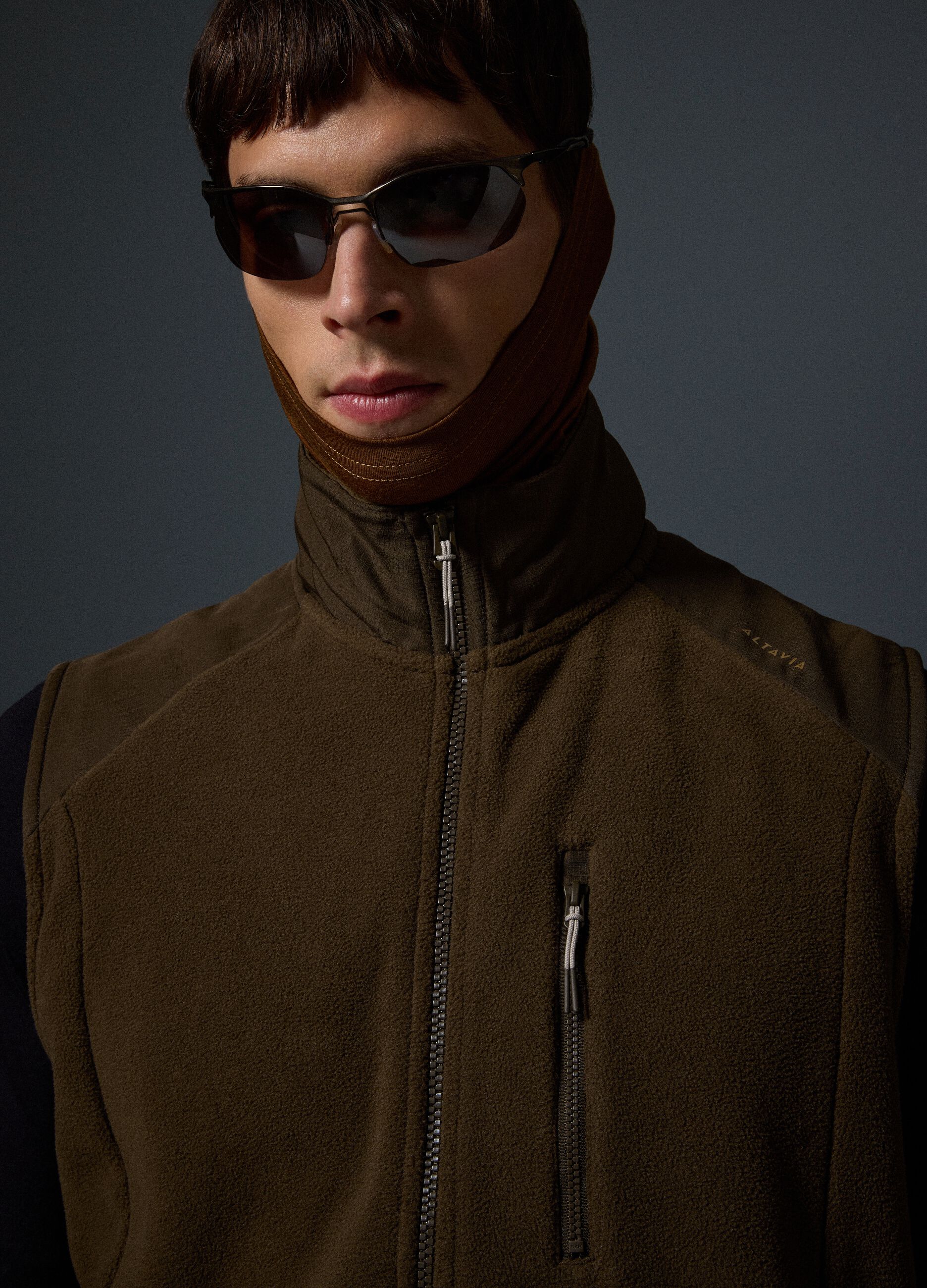ALTAVIA Full-Zip Fleece Gilet WITH DEBORAH COMPAGNONI