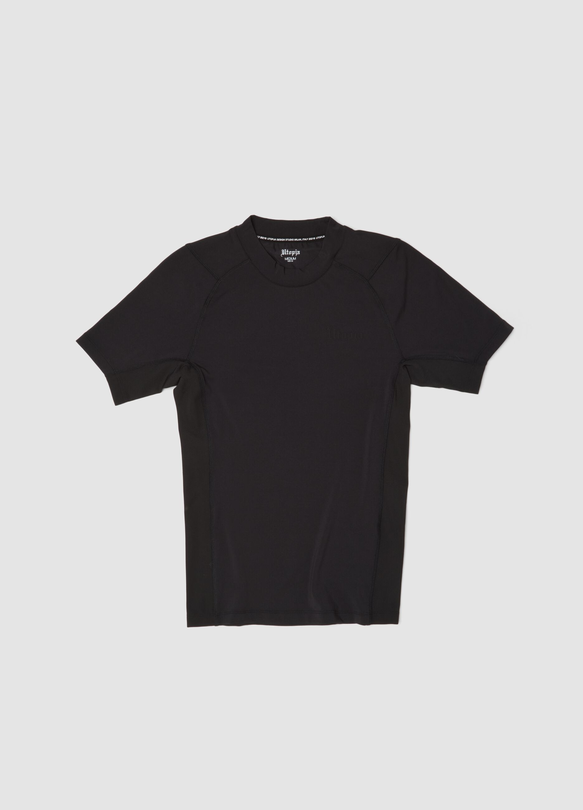 Fitted Technical T-shirt &ndash; Black