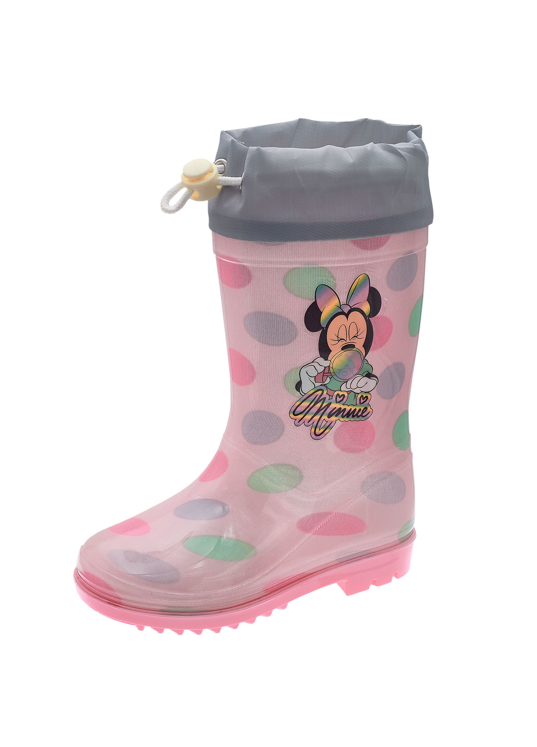 Pink PVC Boots for Girls