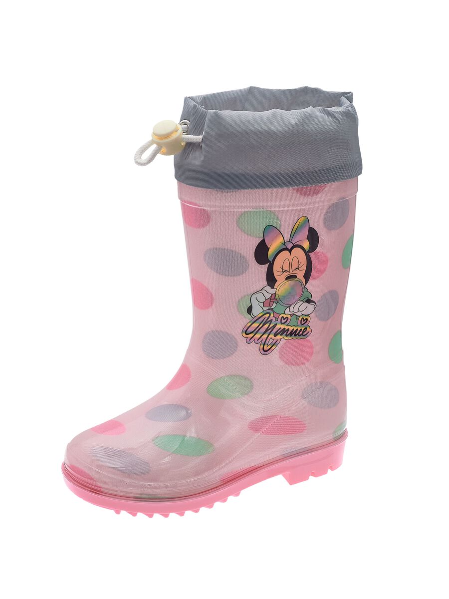 Pink PVC Boots for Girls_0