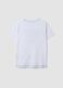 White pure cotton T-shirt with Stitch print, regular fit_6