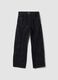 Washed Black Baggy Denim_0