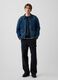 Blue sweatshirt in pure cotton_1
