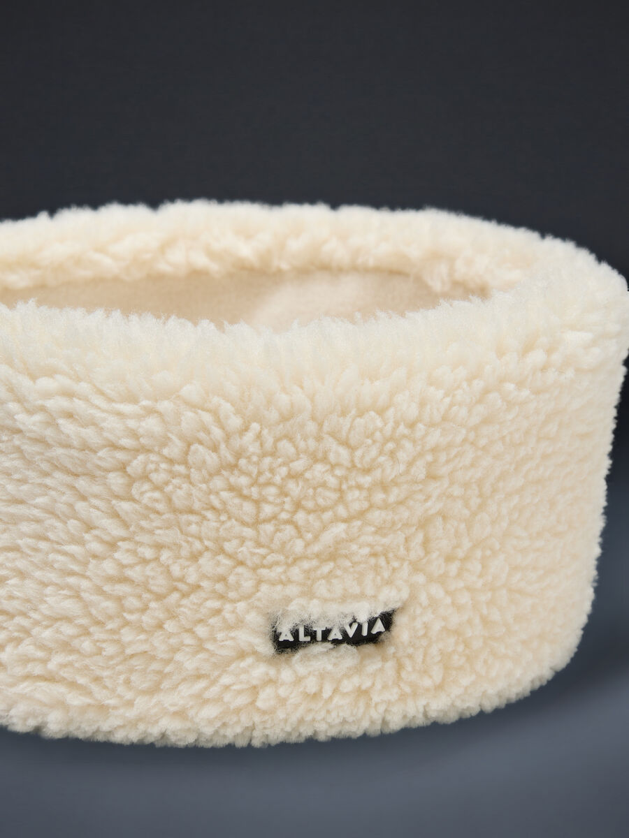 Teddy-effect headband ALTAVIA WITH DEBORAH COMPAGNONI_2