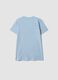 Boys&rsquo; light blue pure cotton T‑shirt with Simpsons print_4