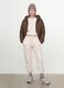 Green Ultralight quilted hooded jacket with zip_0