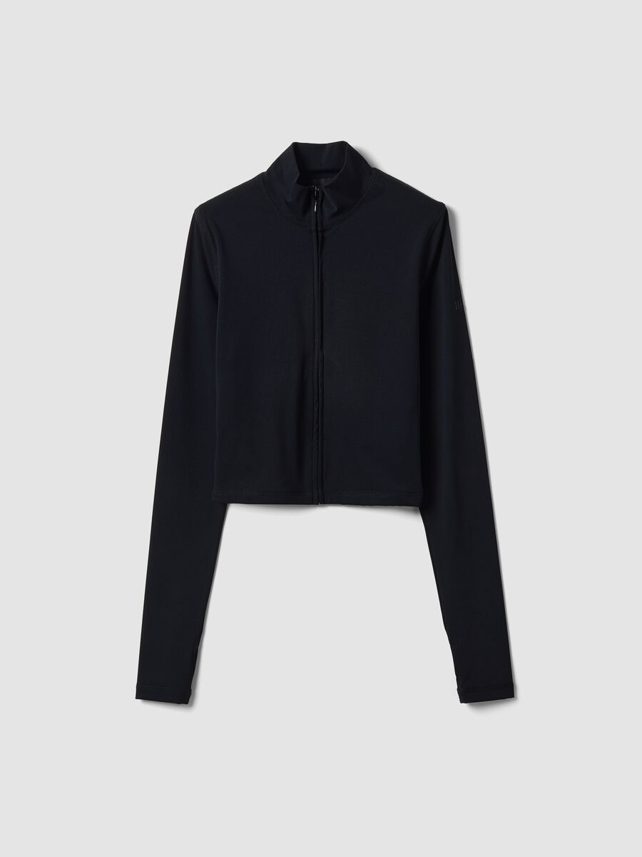 Black Fitted Full-Zip_0