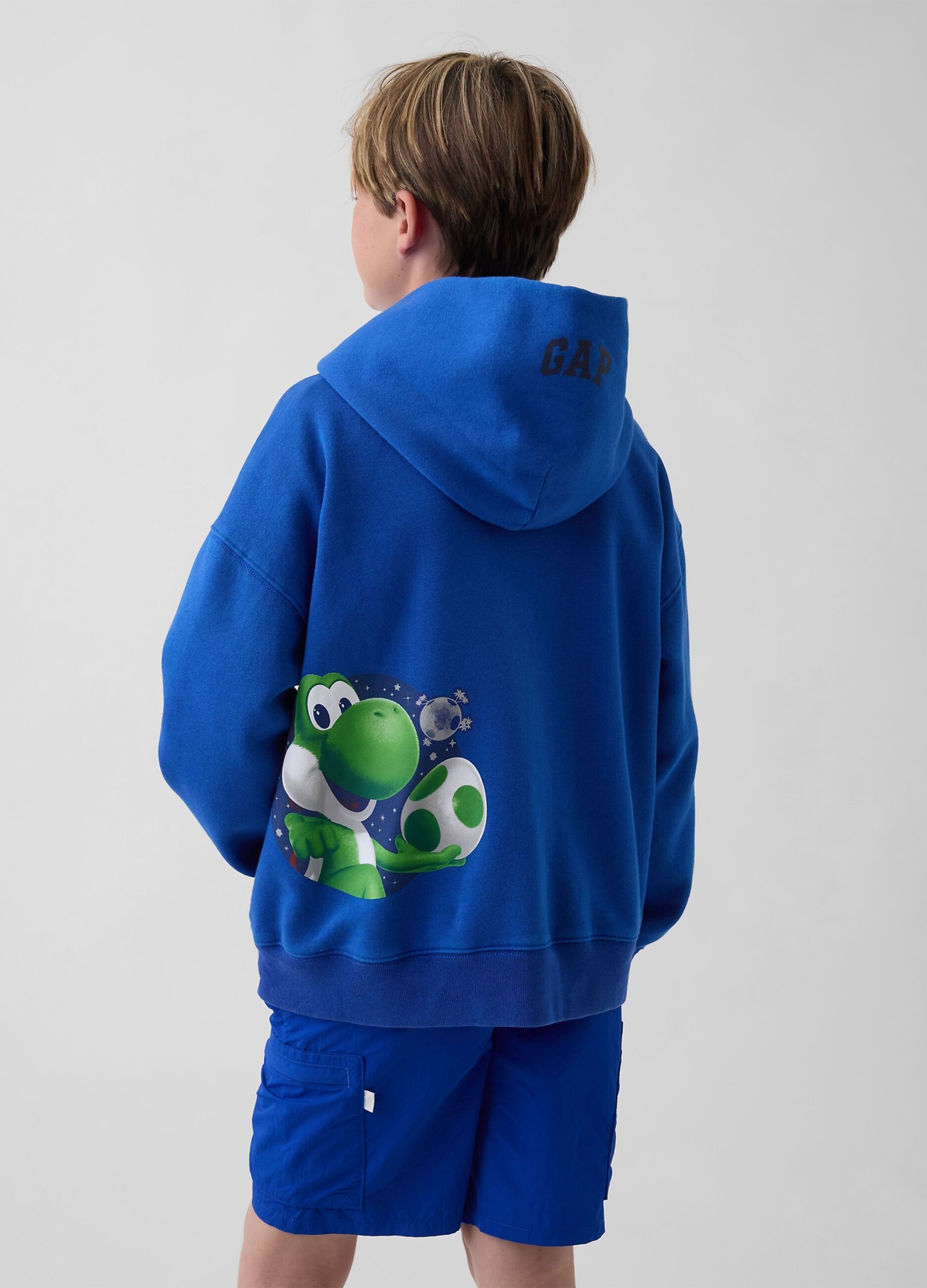 Super Mario Nintendo mixed-cotton hoodie