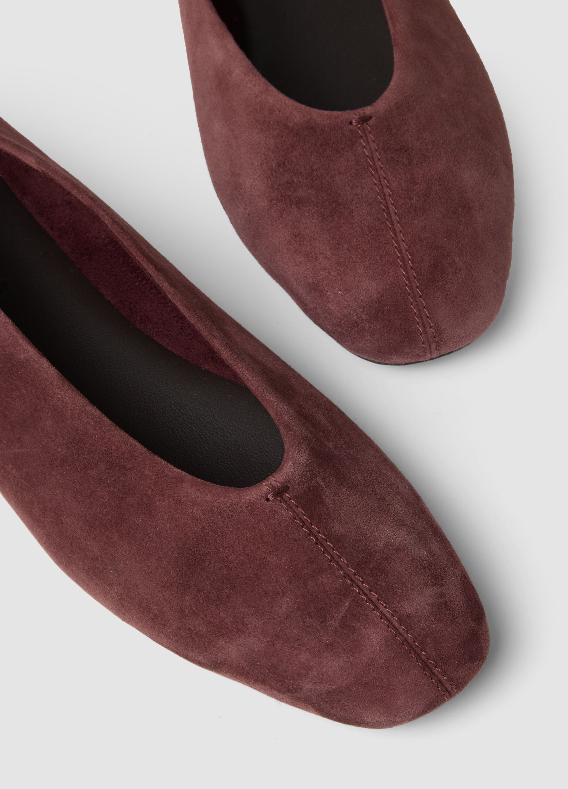 Classic red ballet flats