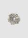 Grey Polka Dot Scrunchie_0