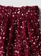 Plum purple sequin skirt with elasticated waist_2