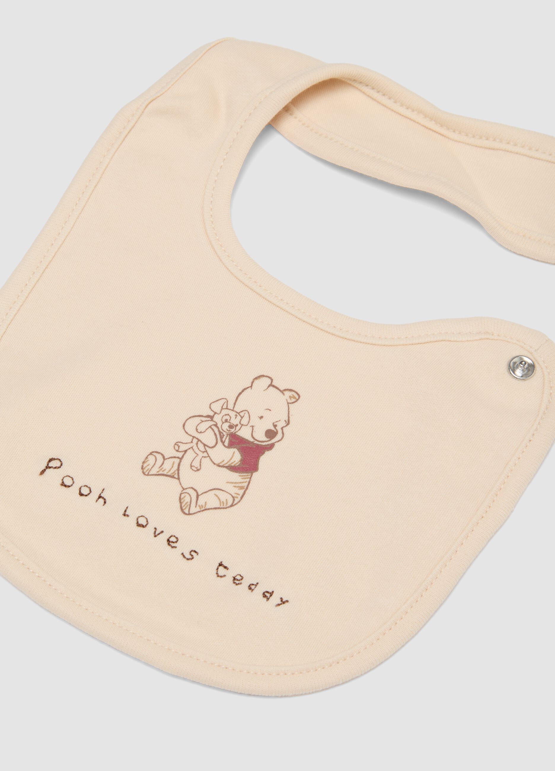 2-pack Winnie the Pooh organic cotton bibs